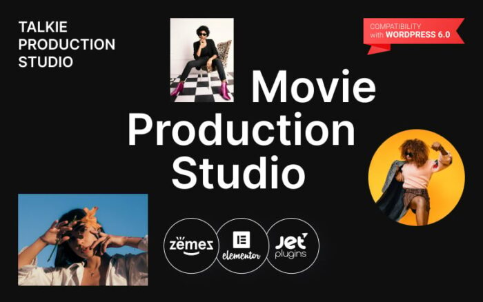 Tema WordPress Film Studio Produksi Talkie