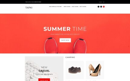 TAPKi - Template OpenCart Toko Sepatu