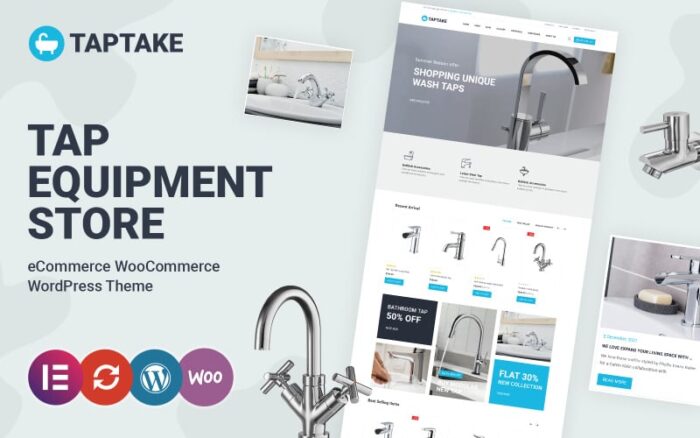 TapTake - Tema WooCommerce Kamar Mandi dan Sanitasi