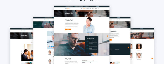 TaxAdvisor - Template Situs Web Multihalaman Penasihat Keuangan - Fitur Gambar 7