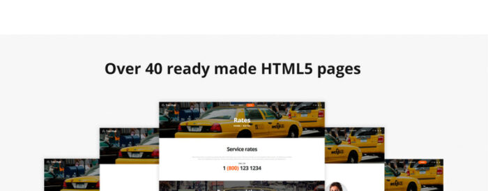 TaxiHub - Template Situs Web Responsif Taksi - Fitur Gambar 4