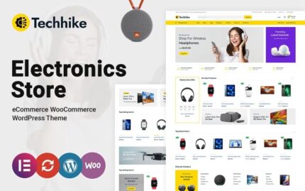 Techhike - Tema WooCommerce Elektronik Serbaguna