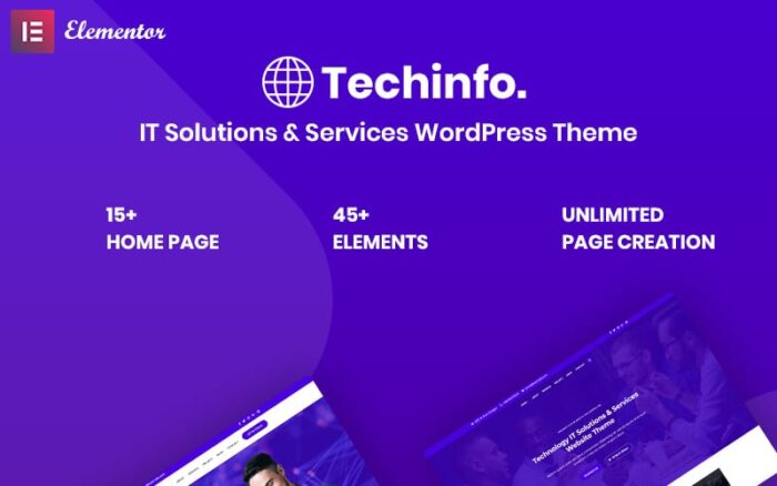 Techinfo - Tema WordPress Responsif Solusi & Layanan TI