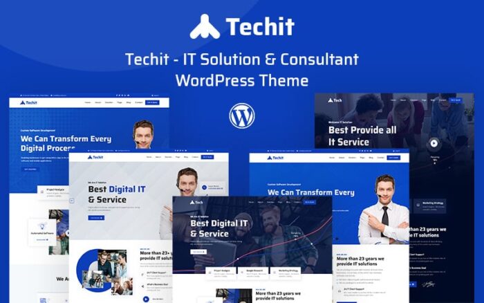 Techit - Tema WordPress Solusi & Konsultan TI