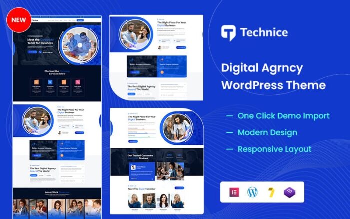 Technice - Tema WordPress Agensi Digital