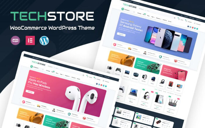 TechStore - Tema WordPress WooCommerce Elektronik