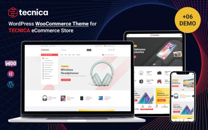 Tecnica - Tema WooCommerce Serbaguna Elektronik