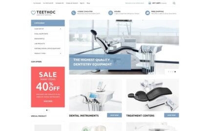 Teethoc - Instrumen Kedokteran Gigi Tema Magento