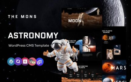 The mons -  Astronomy Multipurpose WordPress Elementor Theme