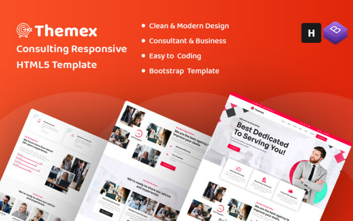 Themex - Template Situs Web HTML5 Konsultasi