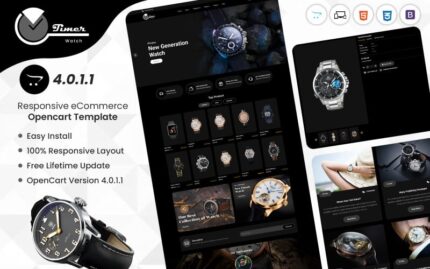 Timerwatch - Watch Store OpenCart 4 Responsive Template