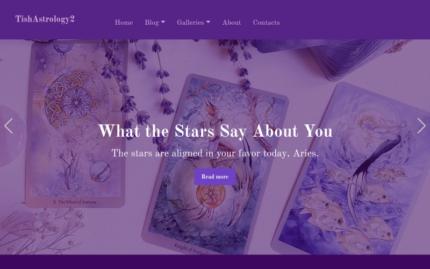 TishAstrology2 – Astrology WordPress Theme