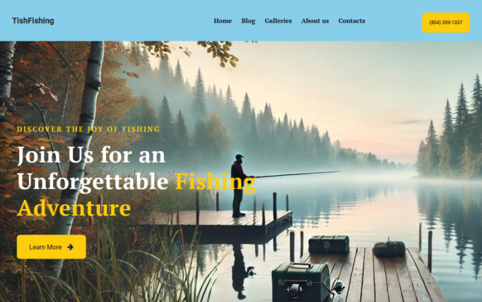 TishFishing - Tema WordPress Memancing