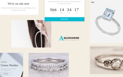 TM  Aquamarine - Jewelry Store PrestaShop Theme