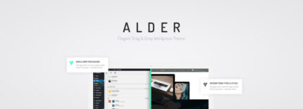 Alder - Tema WordPress OnePage Modern - Fitur Gambar 1