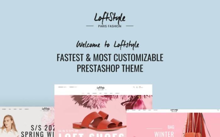 TM Loftstyle - Clothing Fashion Prestashop Theme