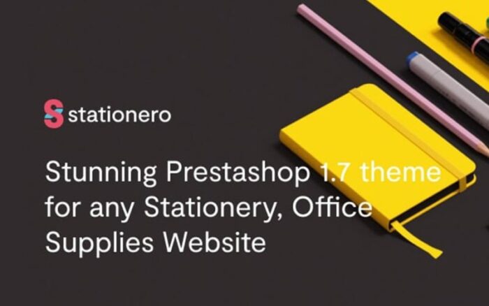 TM Stationero - Tema Prestashop Perlengkapan Kantor