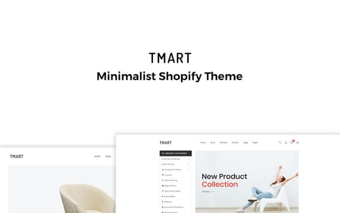 Tmart - Tema Shopify Minimalis