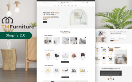 TMFurniture - Interior and Furniture Store Shopify 2.0 Theme