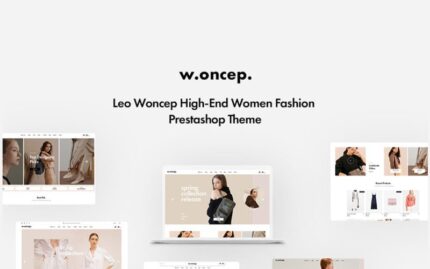 TMWoncep High-End Women Fashion Prestashop Theme