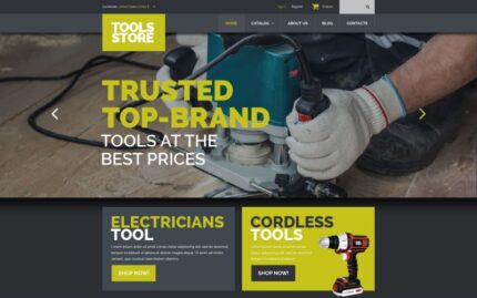 Tools  Equipment VirtueMart Template