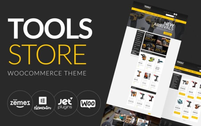 Alat Toko Online Tema WooCommerce