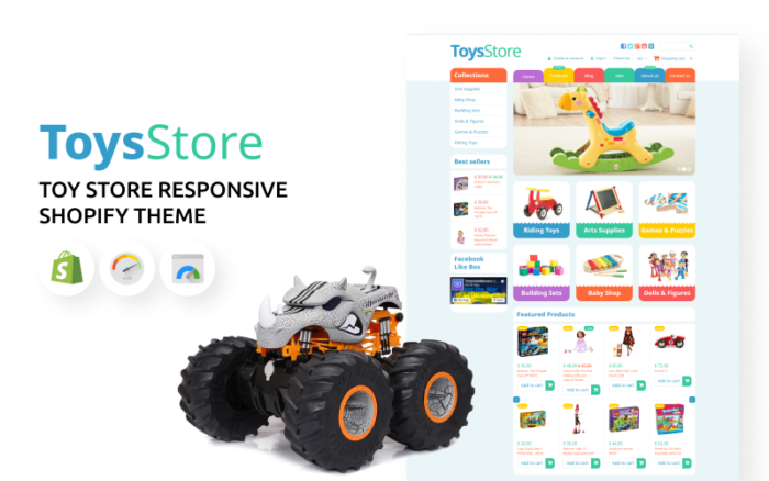 Tema Shopify Responsif Toko Mainan