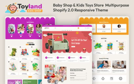 Toyland - Baby Shop & Kids Toys Store Multipurpose Shopify 2.0 Responsive Theme