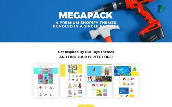 Template Toko Mainan Online - Tema Shopify