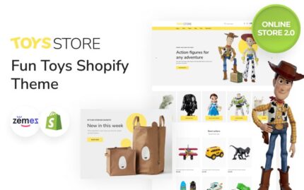 Toysstore - Tema Shopify Toko Mainan Menyenangkan