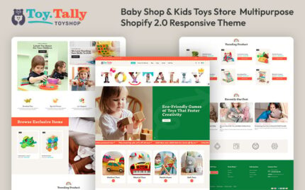 Toytally - Kids Toys & Baby Fashion Shop Multipurpose Shopify 2.0 Responsive Theme