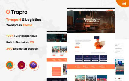 Trapro - Transport & Logistics Wordpress Theme