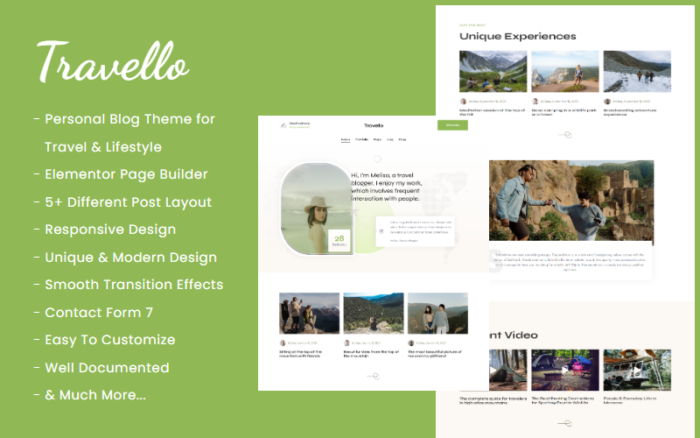 Travello | Tema WordPress Blog Pribadi untuk Perjalanan & Gaya Hidup