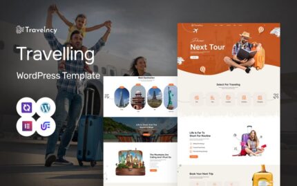 Travelncy - Travel Agency WordPress Elementor Theme