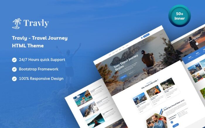 Travly – Templat Situs Web Perjalanan Perjalanan