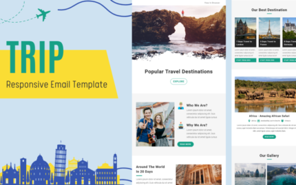 Trip- Multipurpose Responsive Email Template