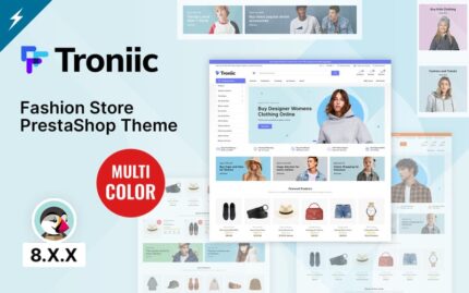 Troniic Fashion and Clothes PrestaShop Theme