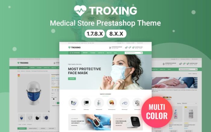 Troxing - Tema Prestashop Kedokteran, Obat-obatan dan Farmasi