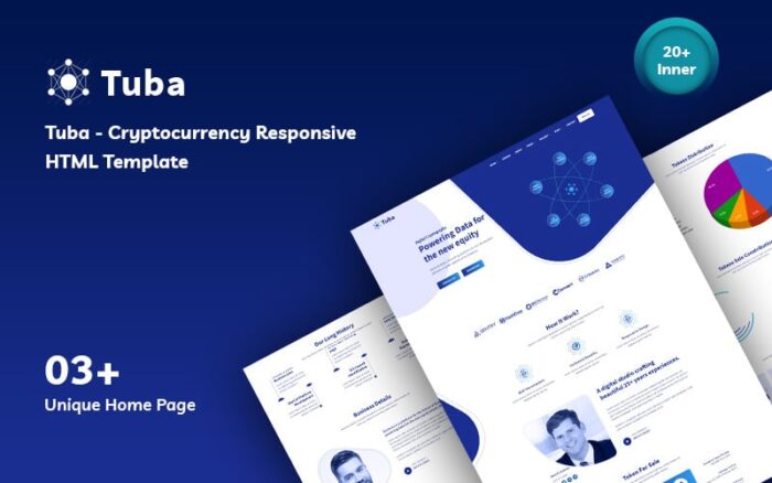 Tuba - Template Situs Web Responsif Mata Uang Kripto