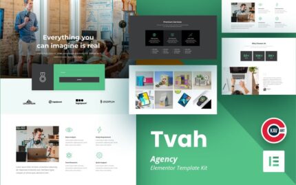 Tvah - Agency Elementor Kit Template