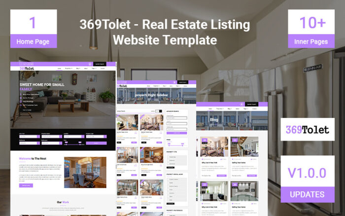 369Tolet - Template Situs Web Iklan Properti - Fitur Gambar 1