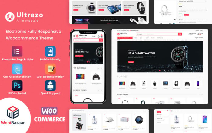 Ultrazo - Multipurpose Modular WordPress Elementor Theme