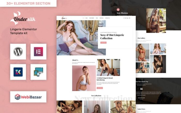 UnderSlik - Tema WordPress Lingerie