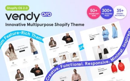 Vendy Pro - Tema Shopify Serbaguna Inovatif OS 2.0