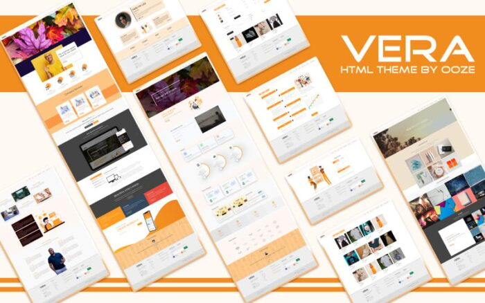 Template Situs Web Tema Serbaguna Vera HTML