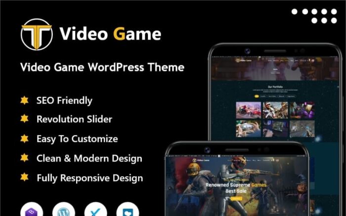 Tema WordPress Toko Video Game dan Esports