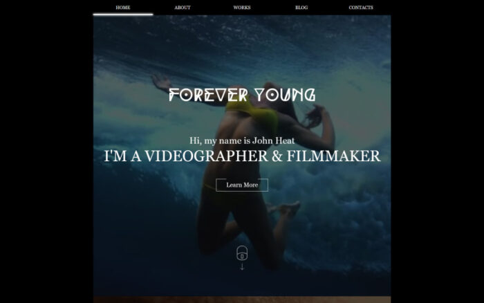 Template Situs Web Responsif Videografer