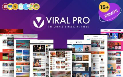 Viral Pro - Tema WordPress Koran, Majalah, Blog & Berita Modern & Kreatif