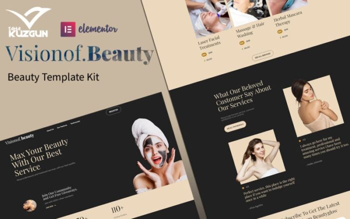 Kit Elementor VisionofBeauty