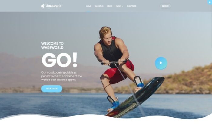 Wakeworld - Template Joomla Multihalaman untuk Berselancar